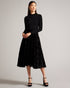 JULYIET-Dresses-Off The Shoulder Long Sleeved Knit Dress- Ted Baker Romania